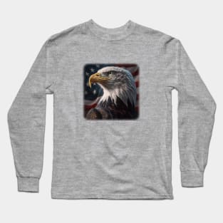 Eagle Looking Left Long Sleeve T-Shirt